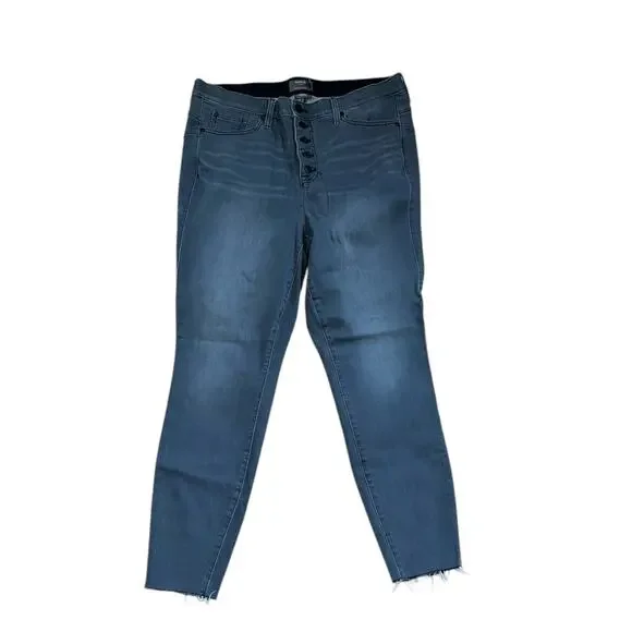 Torrid Bombshell Super Soft Skinny Ankle Jeans In Gray Size 16R - Picture 3 of 8